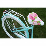 Mestský retro bicykel 28" Lavida 1-prevodový Modrý biele kolesá